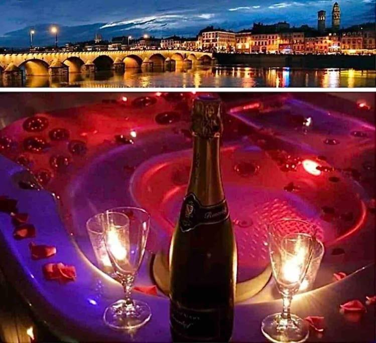 Sejour Detente Au Coeur De Macon Spa,Cine,Bouteille Offerte Екстериор снимка