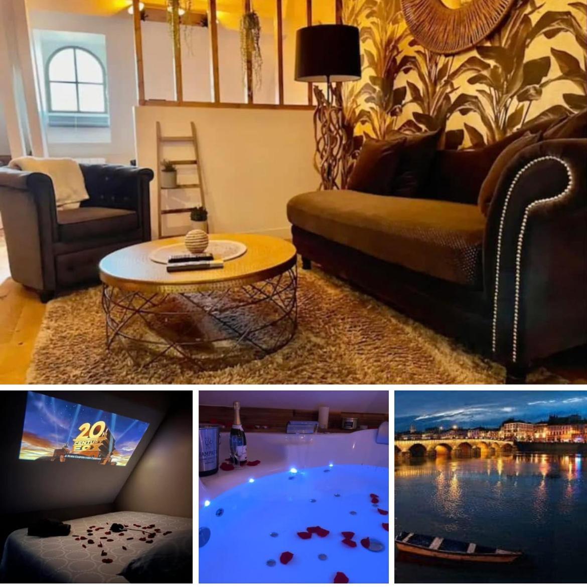 Sejour Detente Au Coeur De Macon Spa,Cine,Bouteille Offerte Екстериор снимка